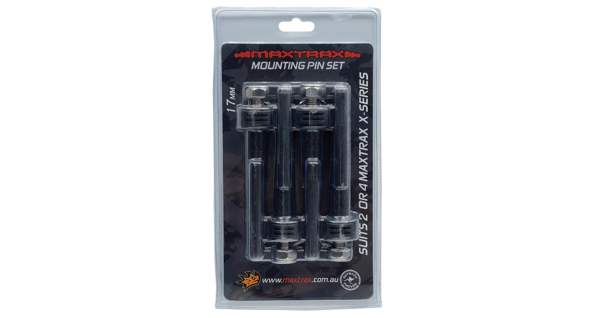 MTXXMPS17 MAXTRAX XTREME Mounting Pin Set 17mm